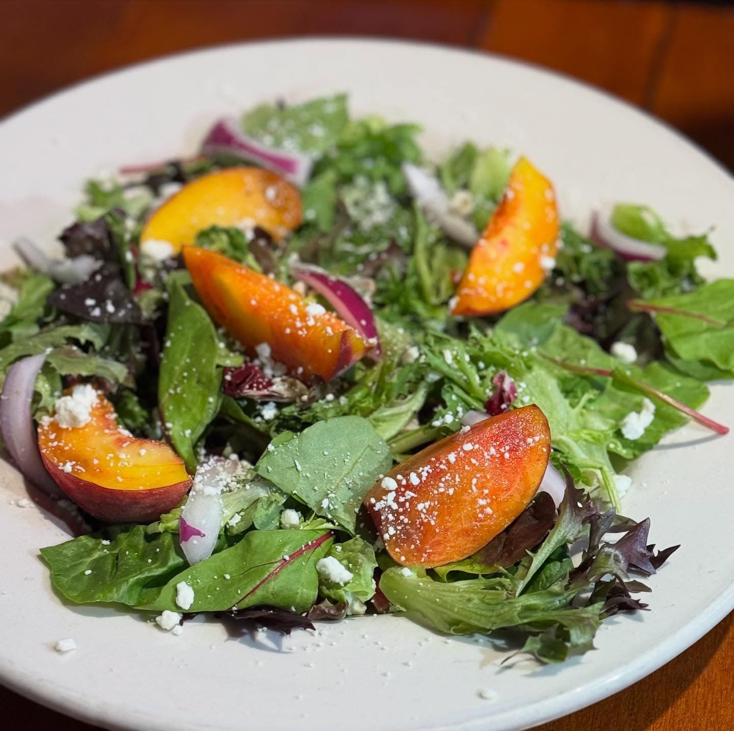 Fresh salad at The Mason Jar restaurant Greer SC