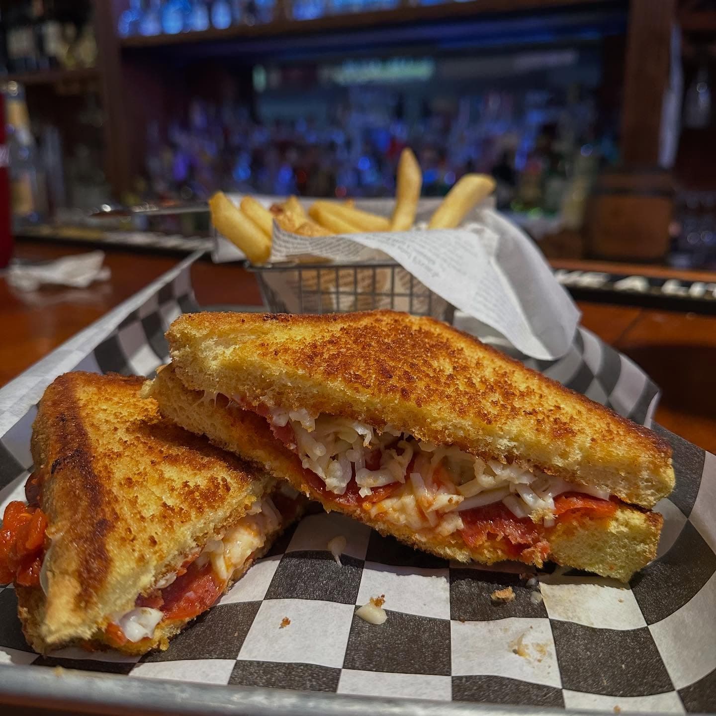 Grilled cheese at The Mason Jar in downtown Greer