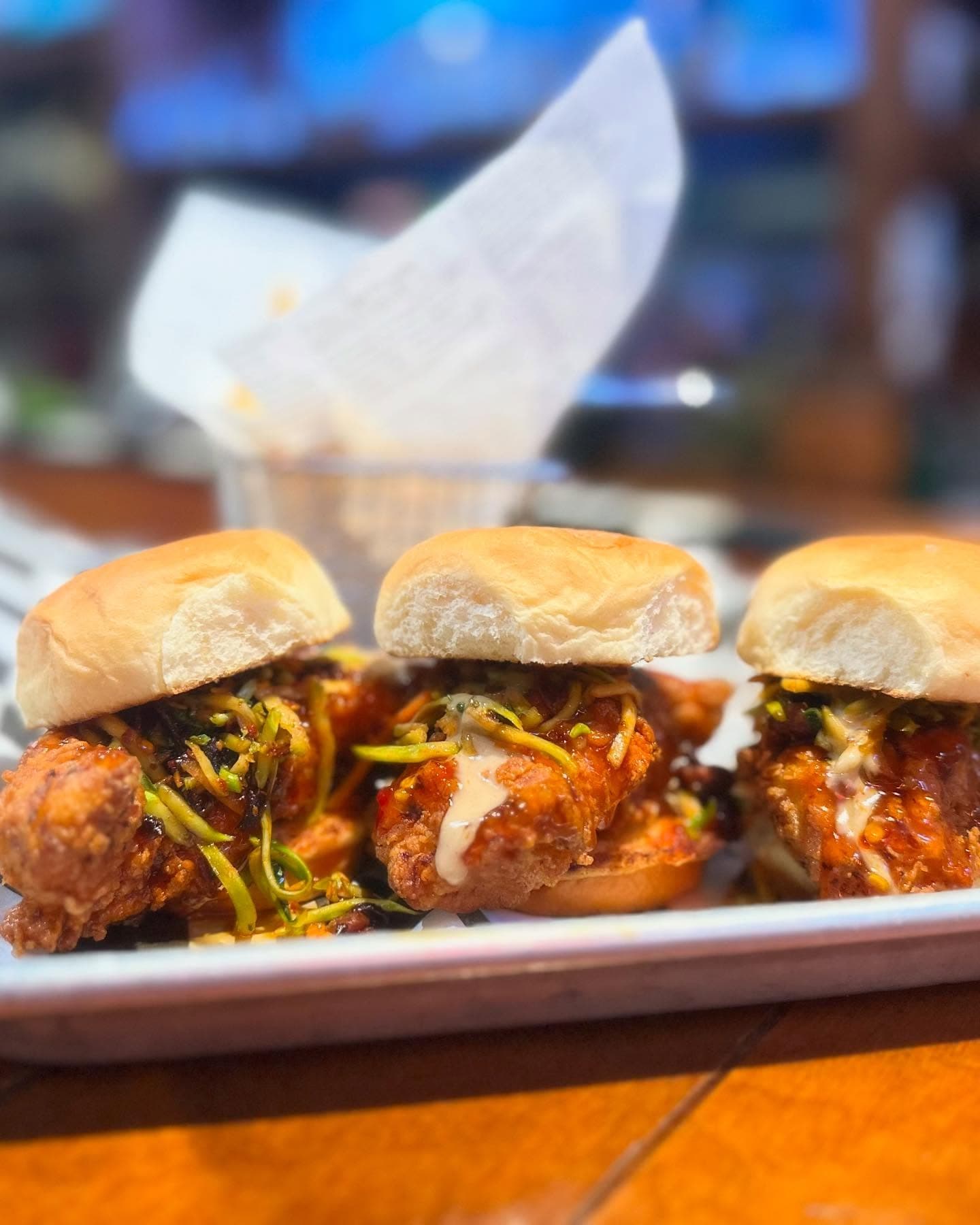 Wagyu beef slider at The Mason Jar bar and grill in downtown Greer SC