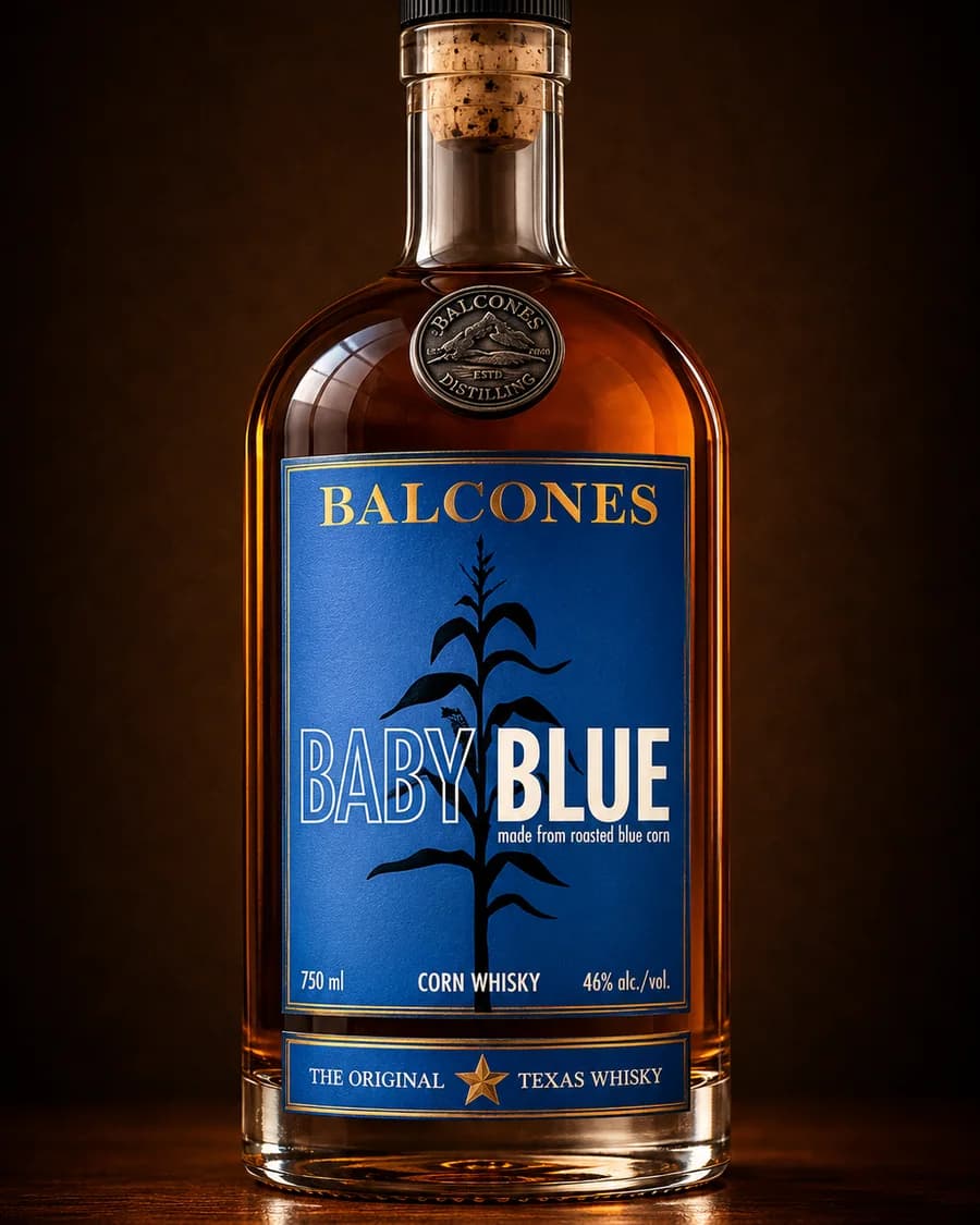 Balcones Baby Blue, featured American Whiskey at The Mason Jar in Greer, SC