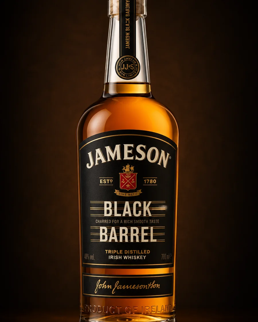 Jameson Black Barrel, featured Irish Whiskey at The Mason Jar in Greer, SC