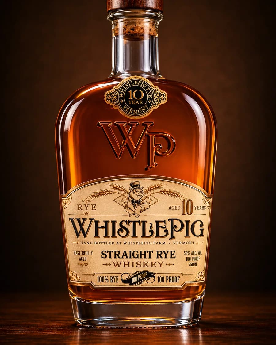 WhistlePig Rye 10 Year, featured Rye at The Mason Jar in Greer, SC